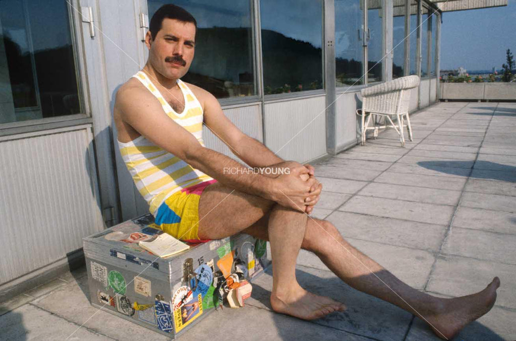 Freddie Mercury, Queen in Concert at Népstadion, Budapest, 1986