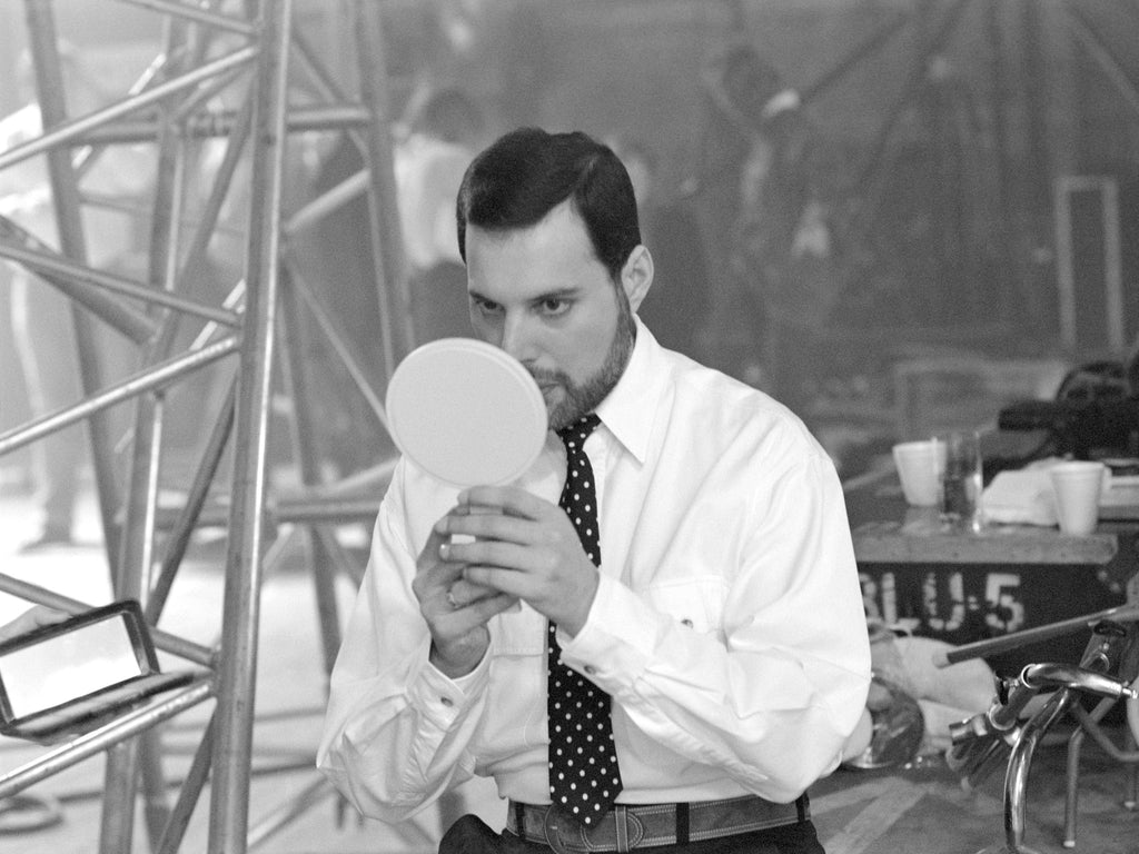 Freddie Mercury, Queen "I Want it All" Video Shoot, Elstree Studios, London, 1989