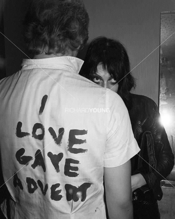 Fan with Gaye Advert, The Adverts, London, 1976