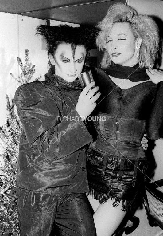 Boy George and Marilyn, Legends, London, 1979