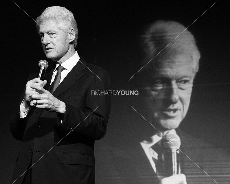Bill Clinton, Old Vic Tunnels, London, 2012