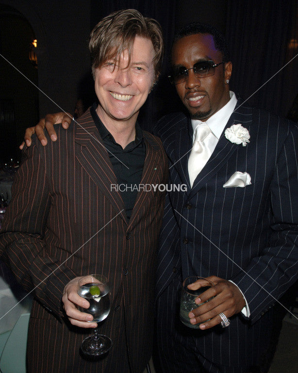David Bowie & Sean "P Diddy" Combs, Vanity Fair Party, New York, 2005
