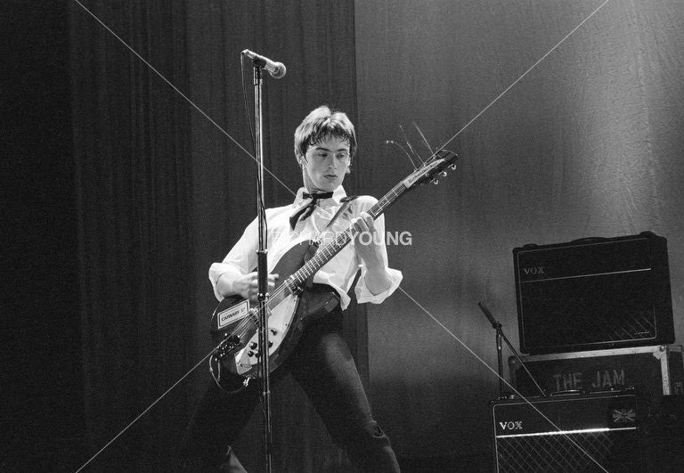 Paul Weller, The Jam in Concert, Hammersmith Odeon, London, 1977
