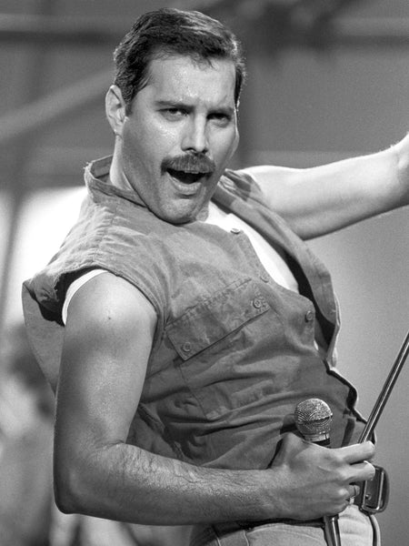 Freddie Mercury, Queen "Princes of the Universe" Video Shoot, London, 1986