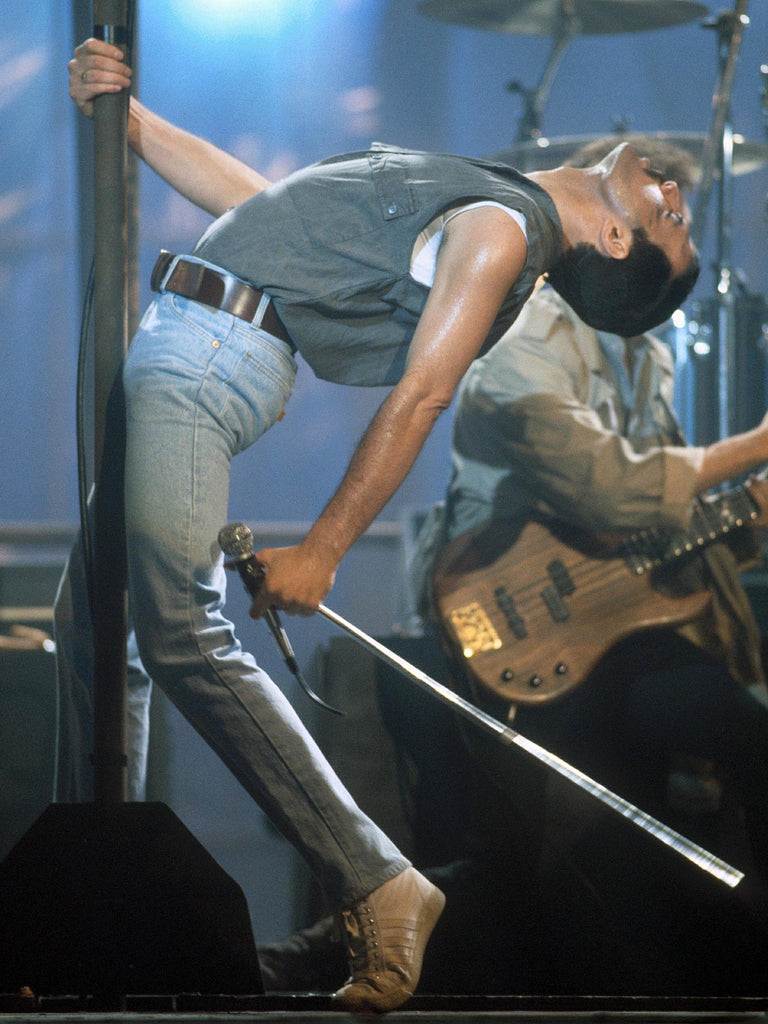 Freddie Mercury, Queen 'Princes of The Universe' Video Shoot, London, 1986