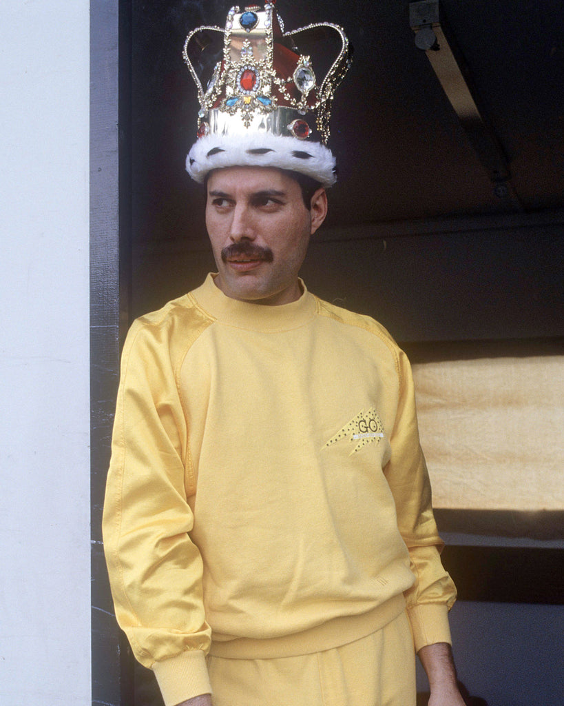 Freddie Mercury Backstage, Magic Tour, Slane Castle, County Meath, 1986