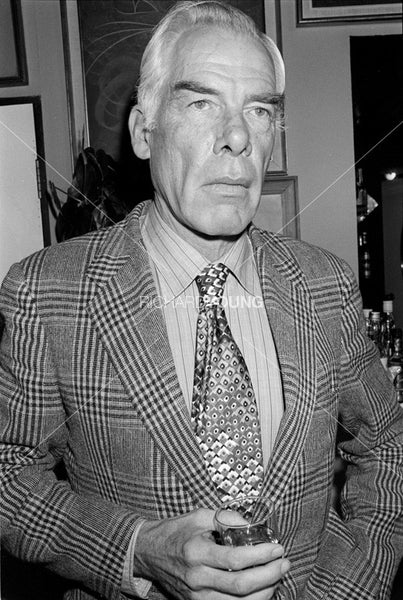 Lee Marvin, La Trattoria Terrazza, London, 1976