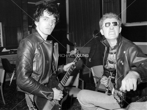 Brian James and Captain Sensible, The Damned, Anarchy in the UK Tour, London, 1976