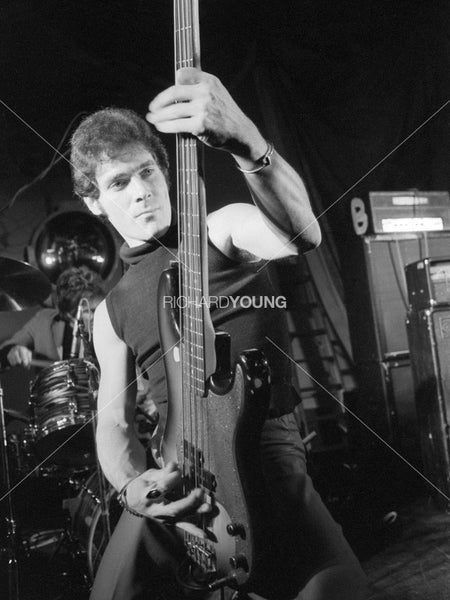 Billy Rath, The Heartbreakers in Concert, Anarchy in the UK Tour, London, 1976