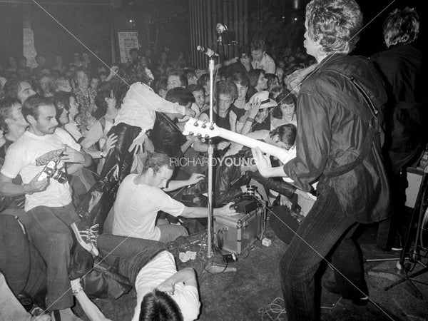 Fans, Sex Pistols in Concert, 100 Club, London, 1976