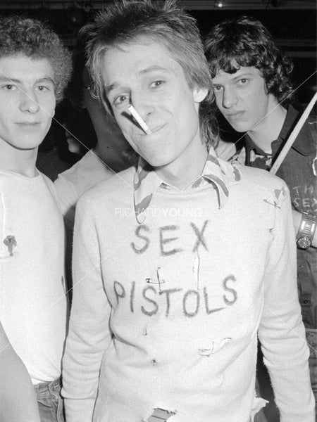 Sex Pistols Fans, Anarchy in the UK Tour, London, 1976