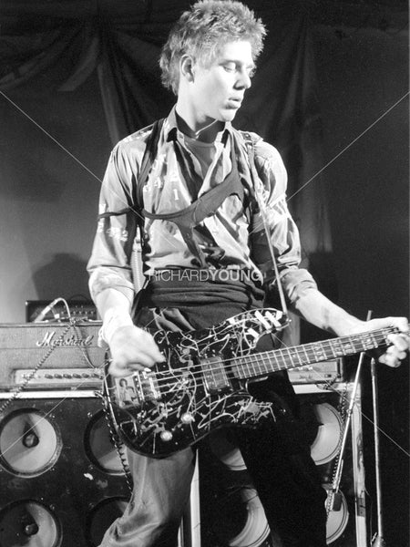 Paul Simonon, The Clash in Concert, Anarchy in the UK Tour, London, 1976