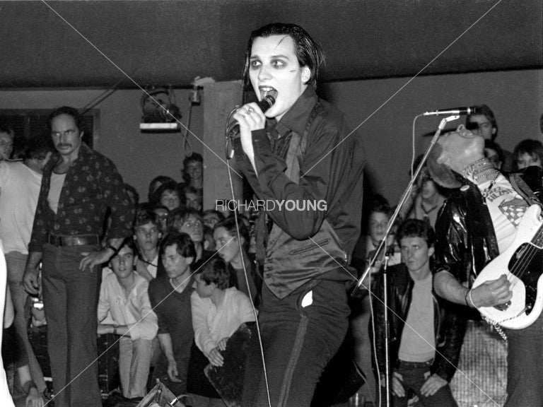 Dave Vanian and Captain Sensible, The Damned in Concert, Anarchy in the UK Tour, London, 1976