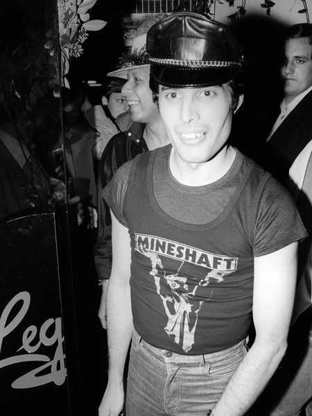 Freddie Mercury, Queen Crazy Hats Party, Legends Nightclub, London, 1979