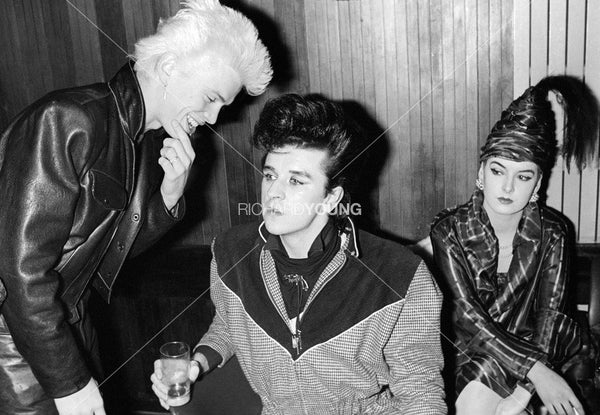 Billy Idol and Steve Strange, Blondie Party, London, 1979
