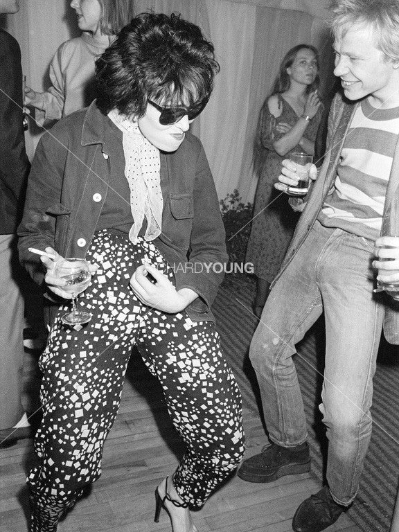 Siouxsie Sioux and Paul Cook, Maida Vale, London, 1980