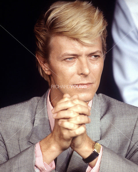 David Bowie, Cannes Film Festival, France, 1983