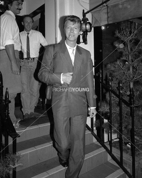 David Bowie, San Lorenzo, London, 1988