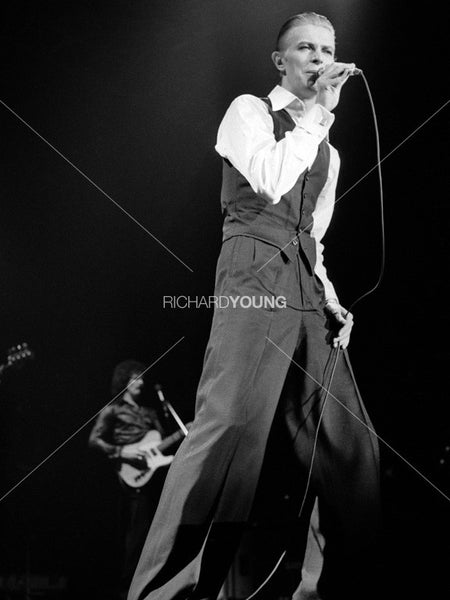 David Bowie in Concert, Wembley, London, 1976
