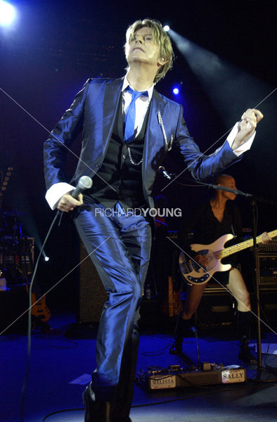 David Bowie in Concert at Hammersmith Apollo, London, 2002