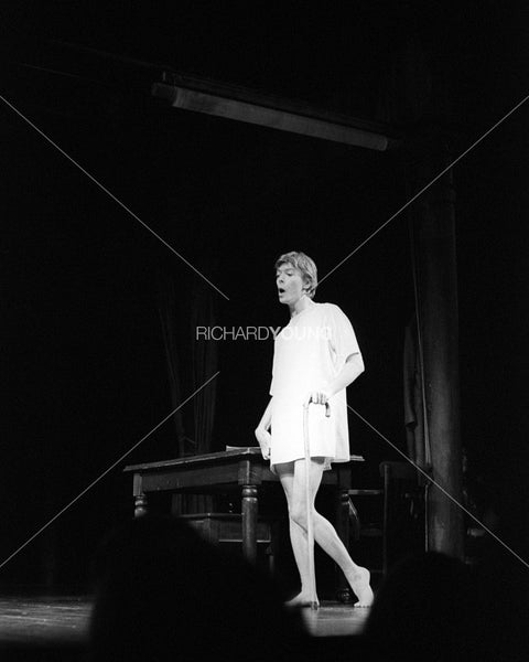 David Bowie in The Elephant Man, The Booth Theatre, New York, 1980