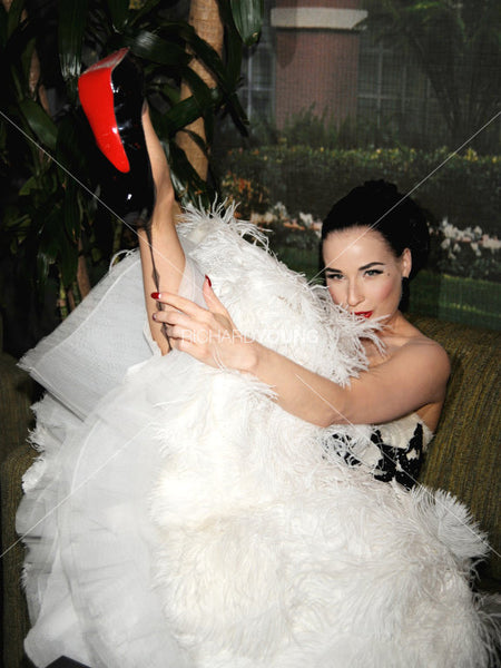 Dita Von Teese, Bungalow 8, New York, 2008