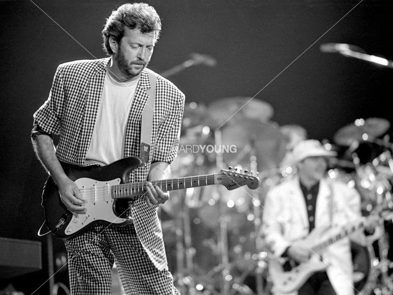 Eric Clapton on Stage, London, 1987