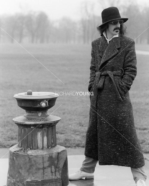 Frank Zappa, Kensington Gardens, London, 1979