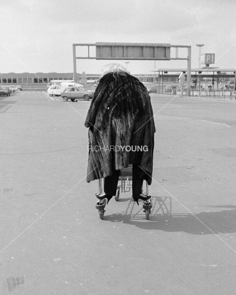 Fur Coat on the Run, Tunisia, 1983