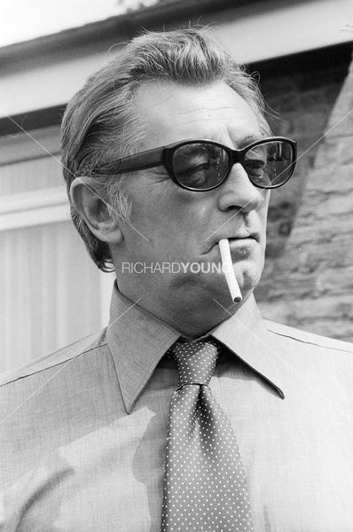 Robert Mitchum, London, 1979