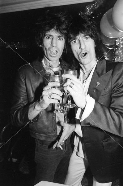 Ronnie Wood and Keith Richards, Maunkberrys, London, 1979