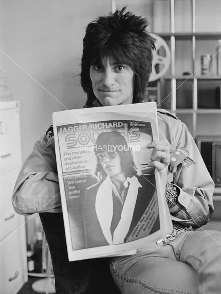 Ronnie Wood and the Destruction of London, London, 1976