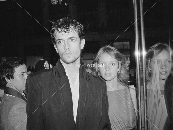 Rupert Everett and Sabrina Guinness, London, 1982