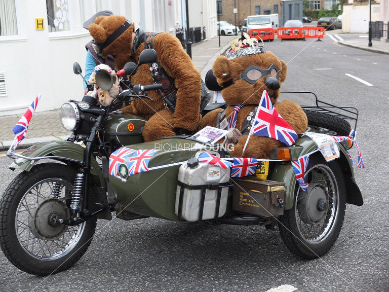 Teddybear Bikers, London, 2012