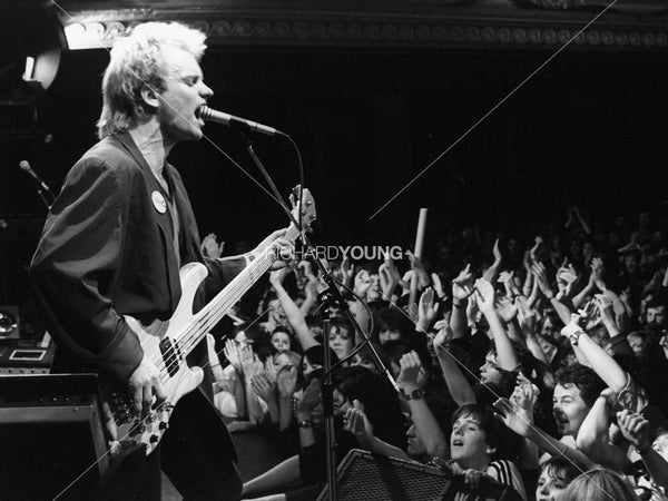 The Police in Concert, Newcastle, 1980