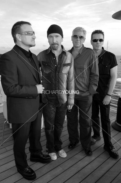 U2, Vanity Fair Party, Hotel Du Cap, Antibes, France, 2007