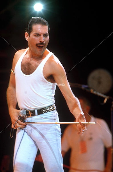 Freddie Mercury, Live Aid, Wembley Stadium, 1985