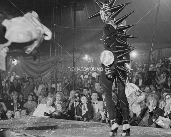 Vivienne Westwood and Malcolm McLaren at Alternative Miss World, London, 1975